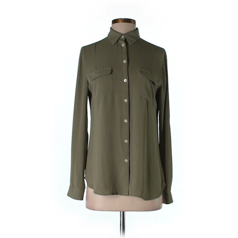 Green button up top